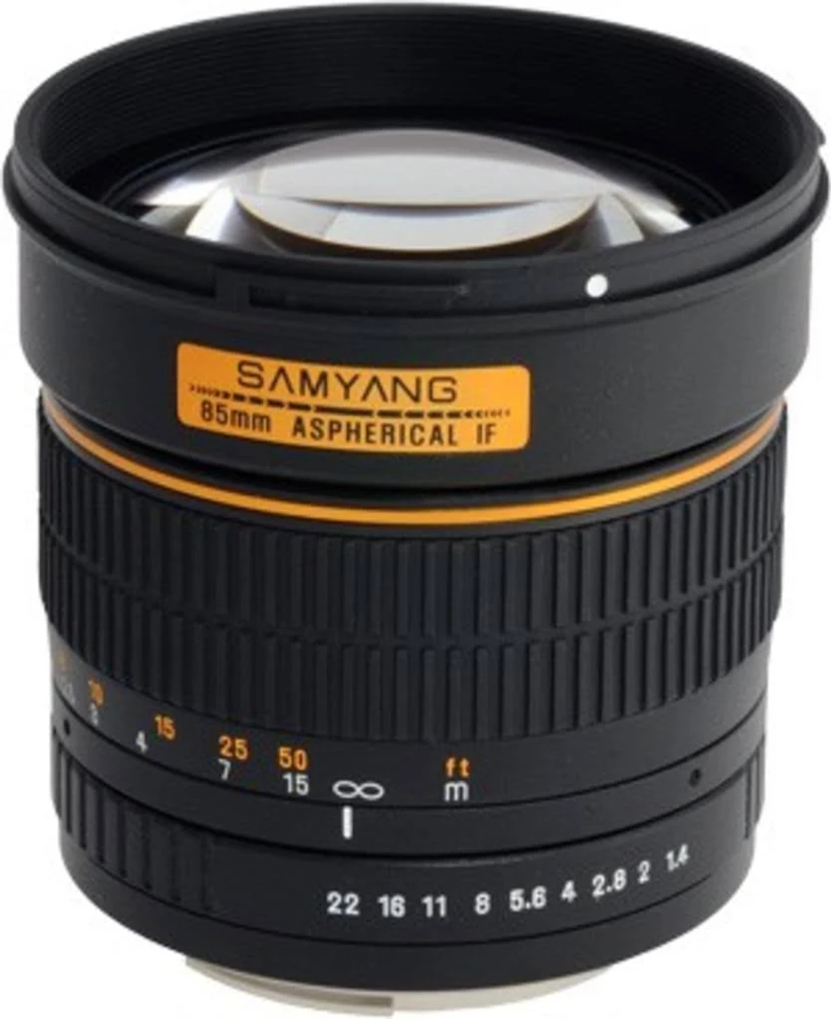 SAMYANG (max) für Schwarz) 85 f/1.4 Canon (Objektiv 1111201101 mm EF-Mount,