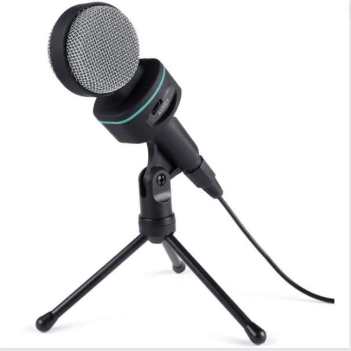 Schwarz Mikrofon Microphone AUKEY