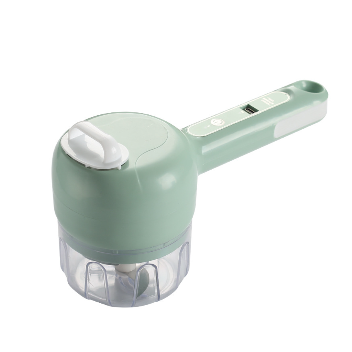 UWOT Grüne kabellose Mini-Handküchenmaschine: langlebig, leicht, reinigen zu Häcksler wasserdicht, leicht