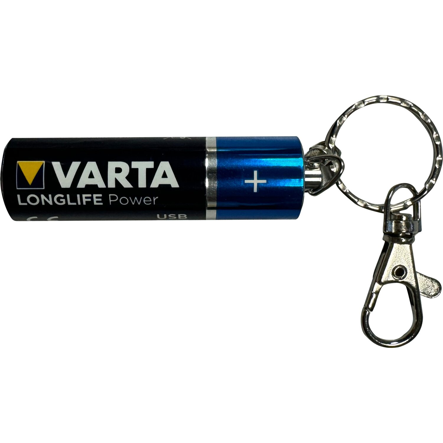 Stick 4 Bulk VARTA 4x USB Anhänger Batterie-Design (Schwarz-Blau, GB)