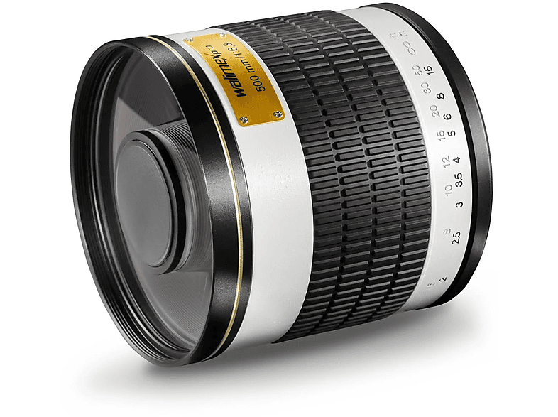 f/22 (Tele-Objektiv für 4250234595926 EF-Mount, WALIMEX Weiß) Canon