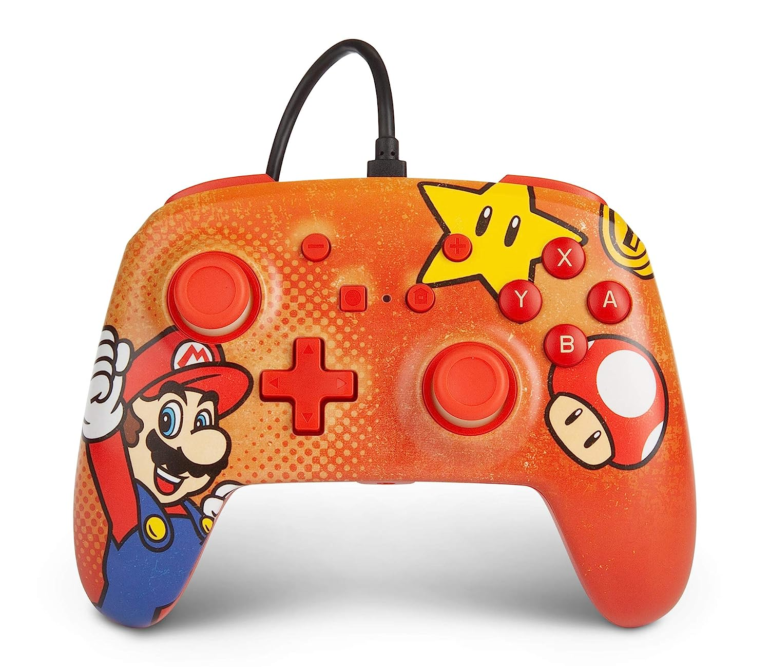 Design, POWERA Controller, orange Mario Vintage