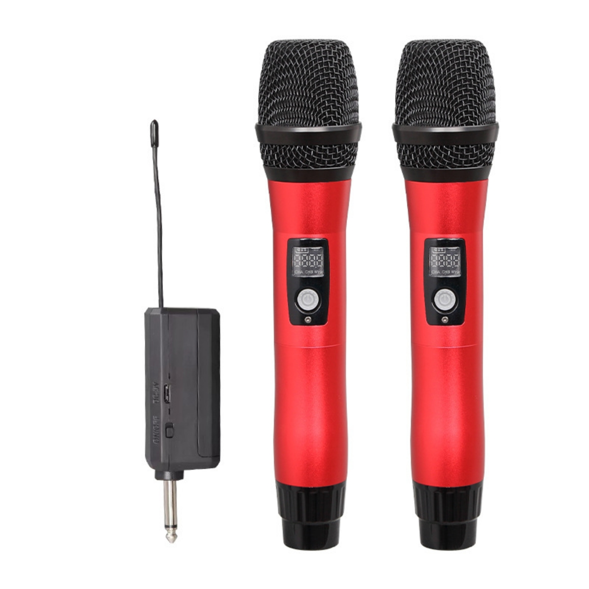 SHAOKE Bluetooth-Lautsprecher Hals Wireless Portable Echo Wearable Rot Mikrofone, Wall Subwoofer