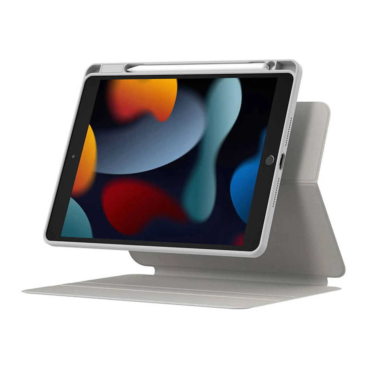 BASEUS 6932172625634 Tablet Grau Holster Kunststoff, Hülle für Apple