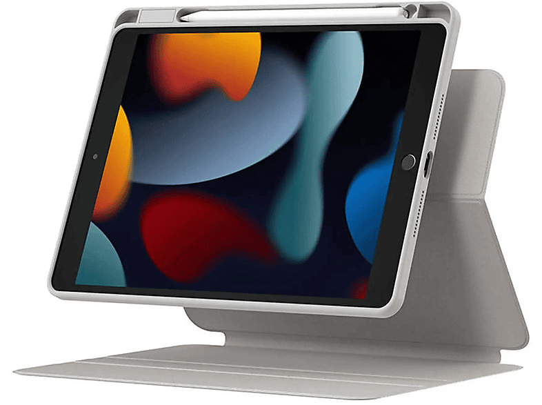 BASEUS 6932172625634 Tablet Grau Holster Kunststoff, Hülle für Apple