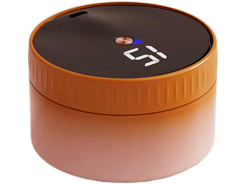 SHAOKE Bluetooth-Lautsprecher Hals Wireless Portable Echo Wall Wearable Subwoofer Massagegerät Orange