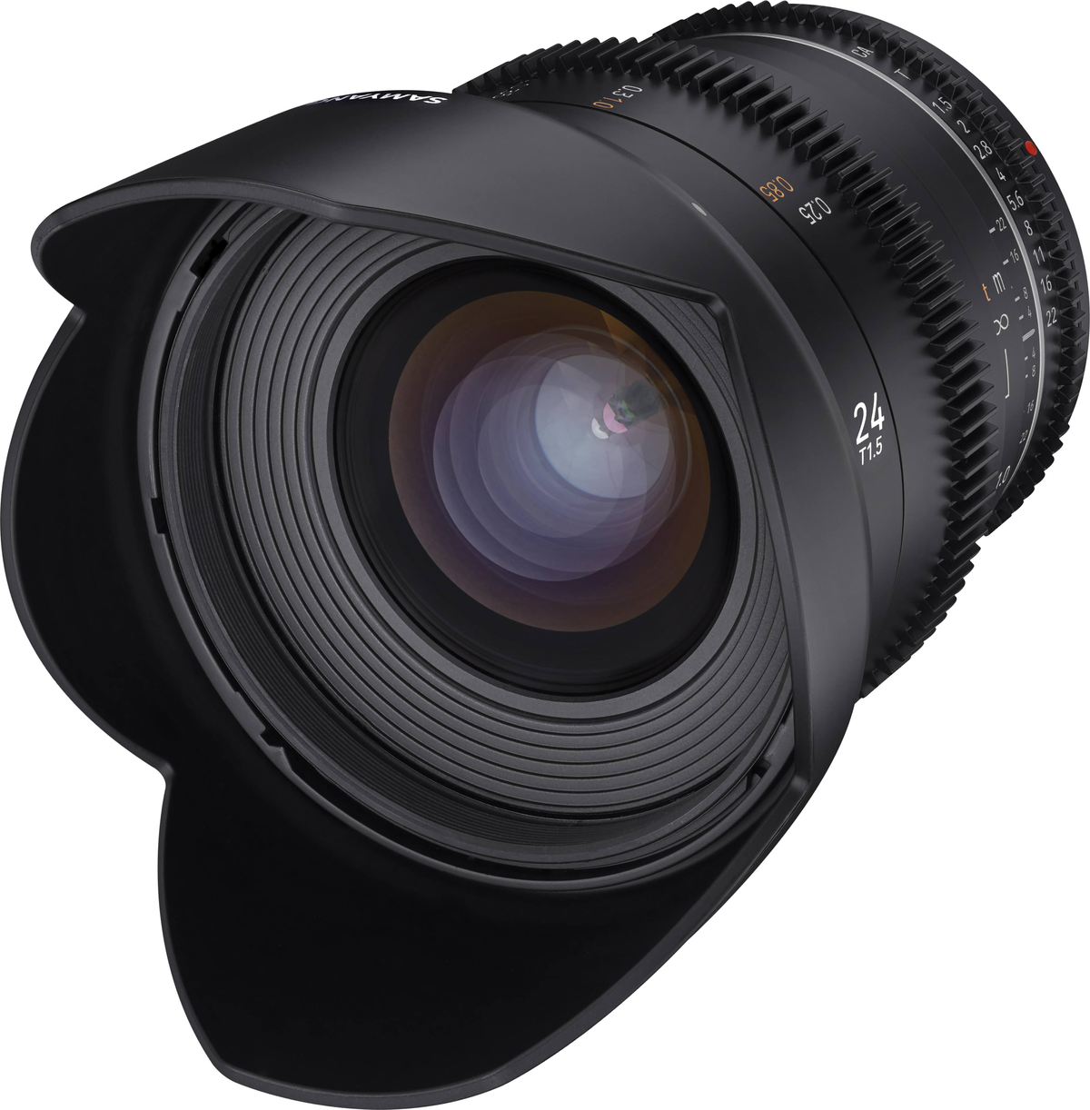 SAMYANG 23003 24 mm f/1.5 E-Mount, Silber) (Festbrennweite 22 für - Sony