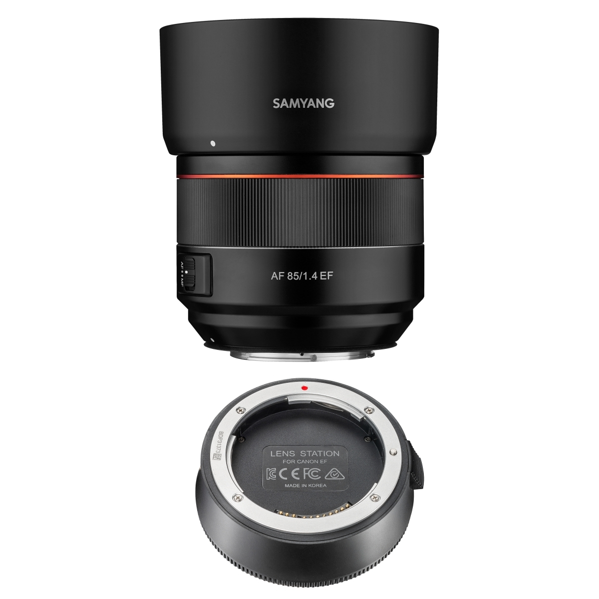 Lens für SAMYANG Manager (Lens AF Objektive EF-Mount, 0 Canon Canon Schwarz) millimetres für Station EF