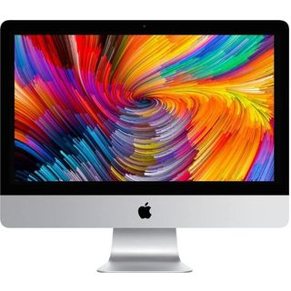 REACONDICIONADO C: All in One PC - APPLE iMac 21" 4K 2017, 21,5 " Retina 4K, Intel Core i5, 8 GB RAM, 1000 GB SSD, Radeon™ Pro 555X, Plateado