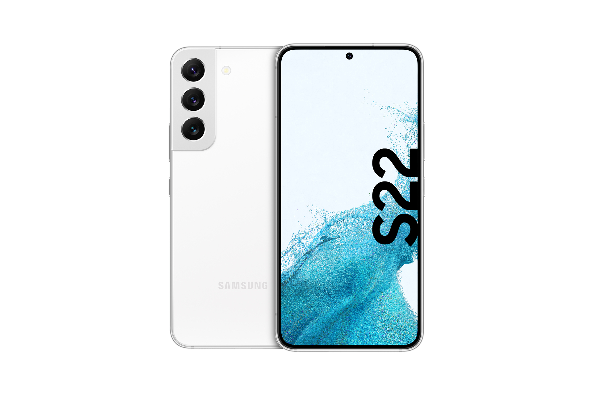 SAMSUNG REFURBISHED (*) Galaxy S22 GB Dual S901B 128 weiß 5G SIM DualSim