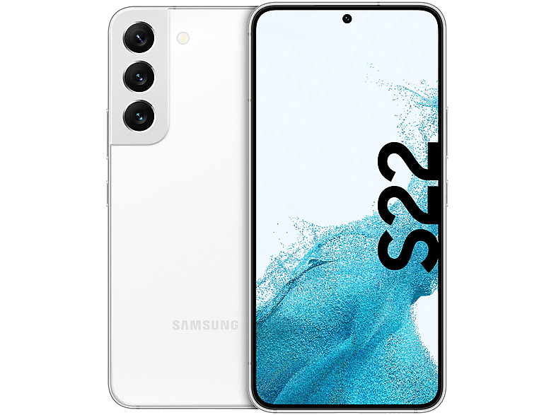SAMSUNG REFURBISHED (*) Galaxy S22 5G DualSim S901B 128 GB weiß Dual SIM