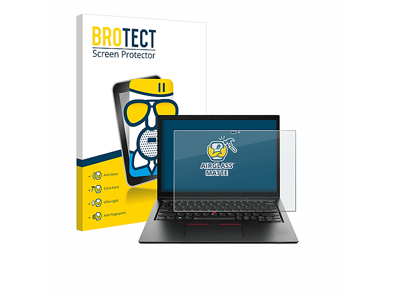 BROTECT Airglass matte Schutzfolie(für Lenovo Gen ThinkPad L13 Yoga 4)