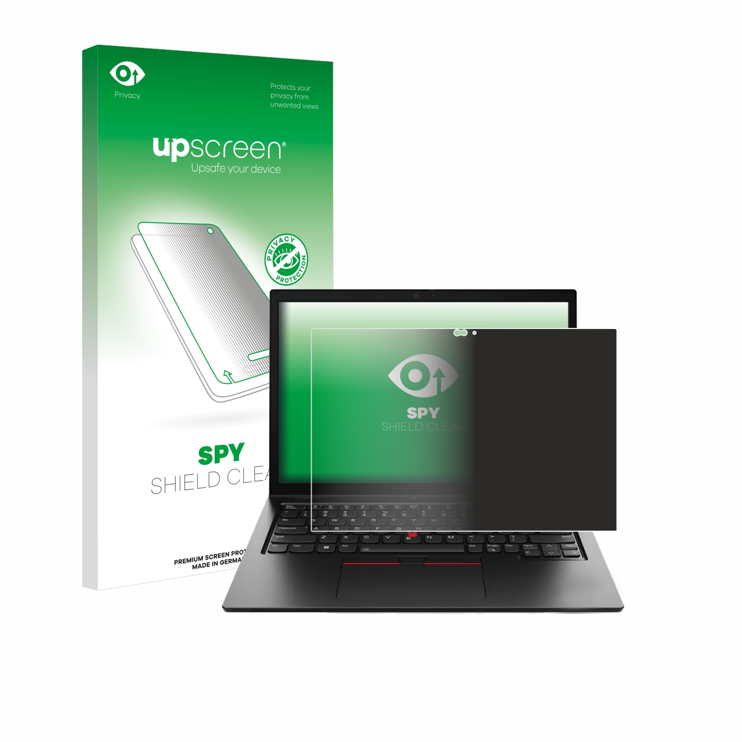 UPSCREEN Anti-Spy Yoga 4) Schutzfolie(für Lenovo L13 Gen ThinkPad