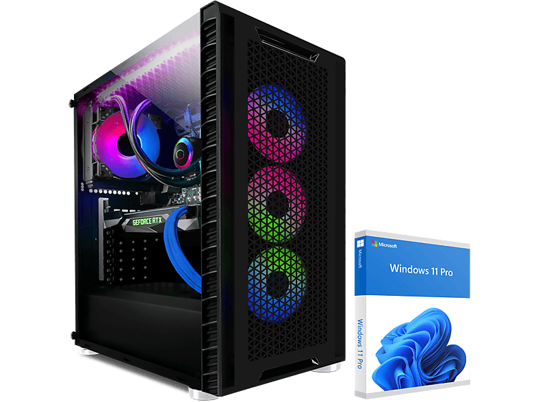 KRAFTPC AMD Ryzen9 5900X, Windows 2000 SSD, RTX™ Pro, Gaming 1000 AMD GB Ryzen™ GB PC GeForce 32 NVIDIA GB 9 HDD, 11 RAM, 12 mit Prozessor, GB 4070