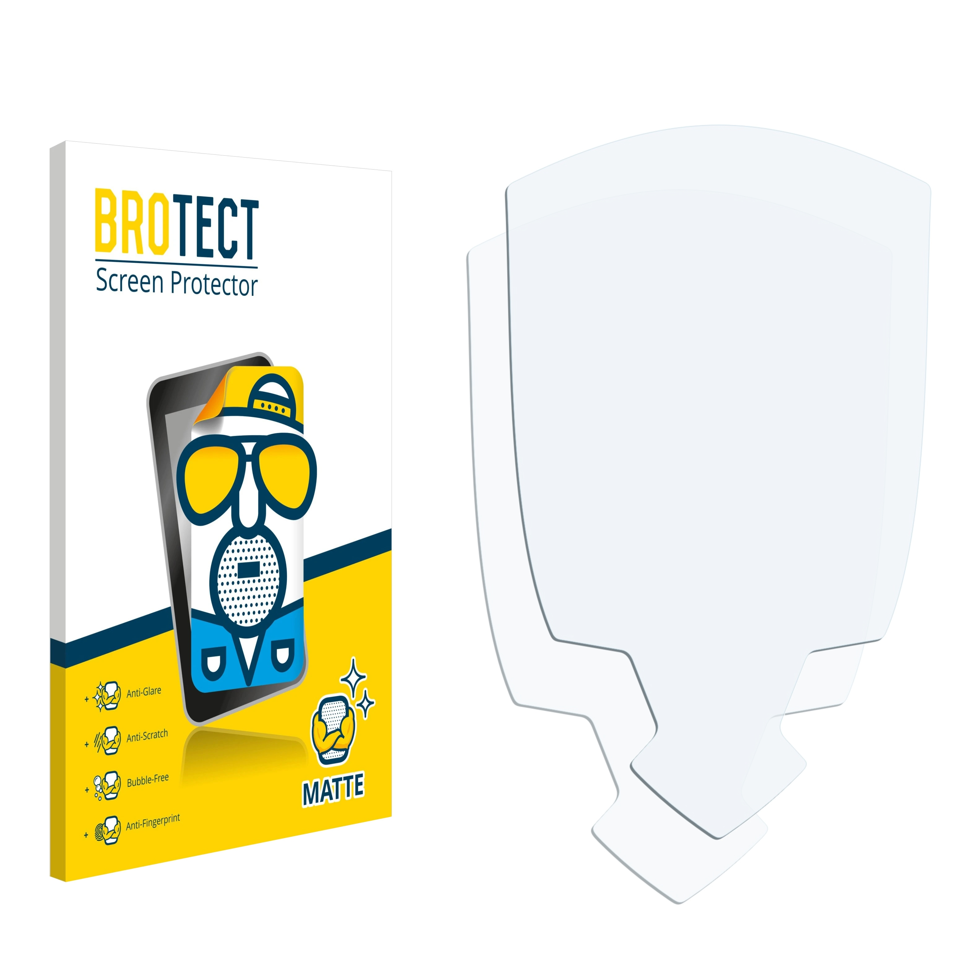 BROTECT 2x matte Schutzfolie(für Color) Smok Pro