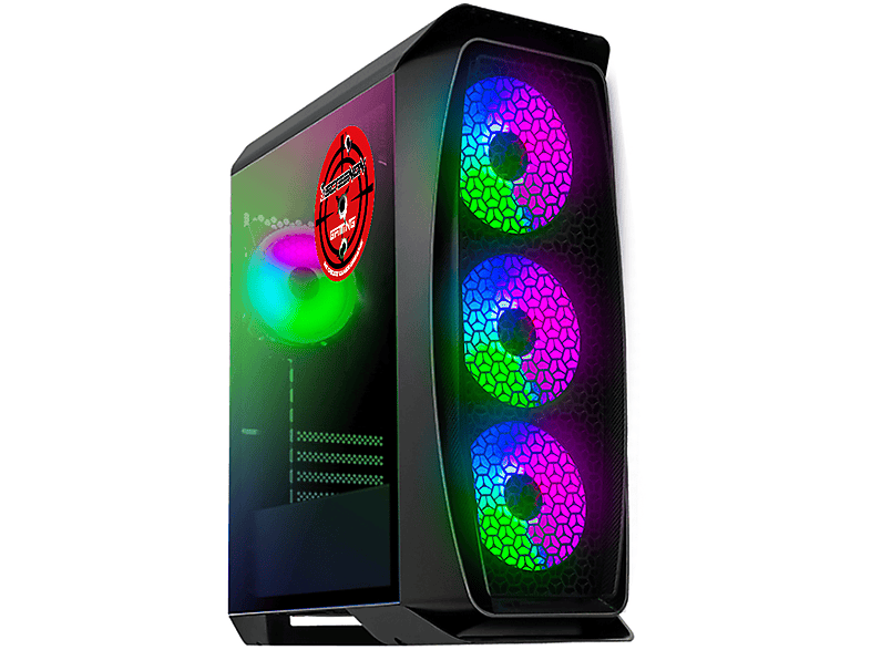 SCREENON X38540, Windows 10 Pro, Gaming PC, 16 GB RAM, 960 GB SSD, 3 TB HDD GeForce® GTX 1650