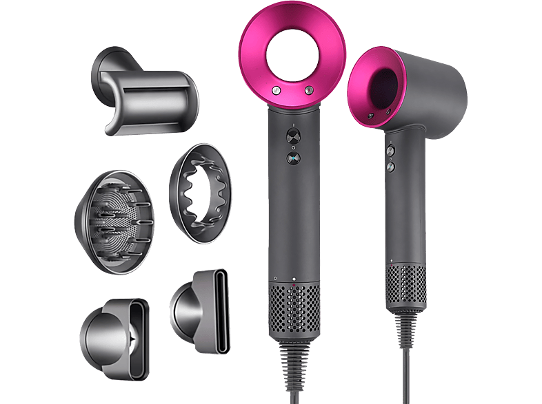 Secadora Cabello Rosa Secado Rápido Pelo Dysonsupersonic Dyson Secador de  cabello Dyson