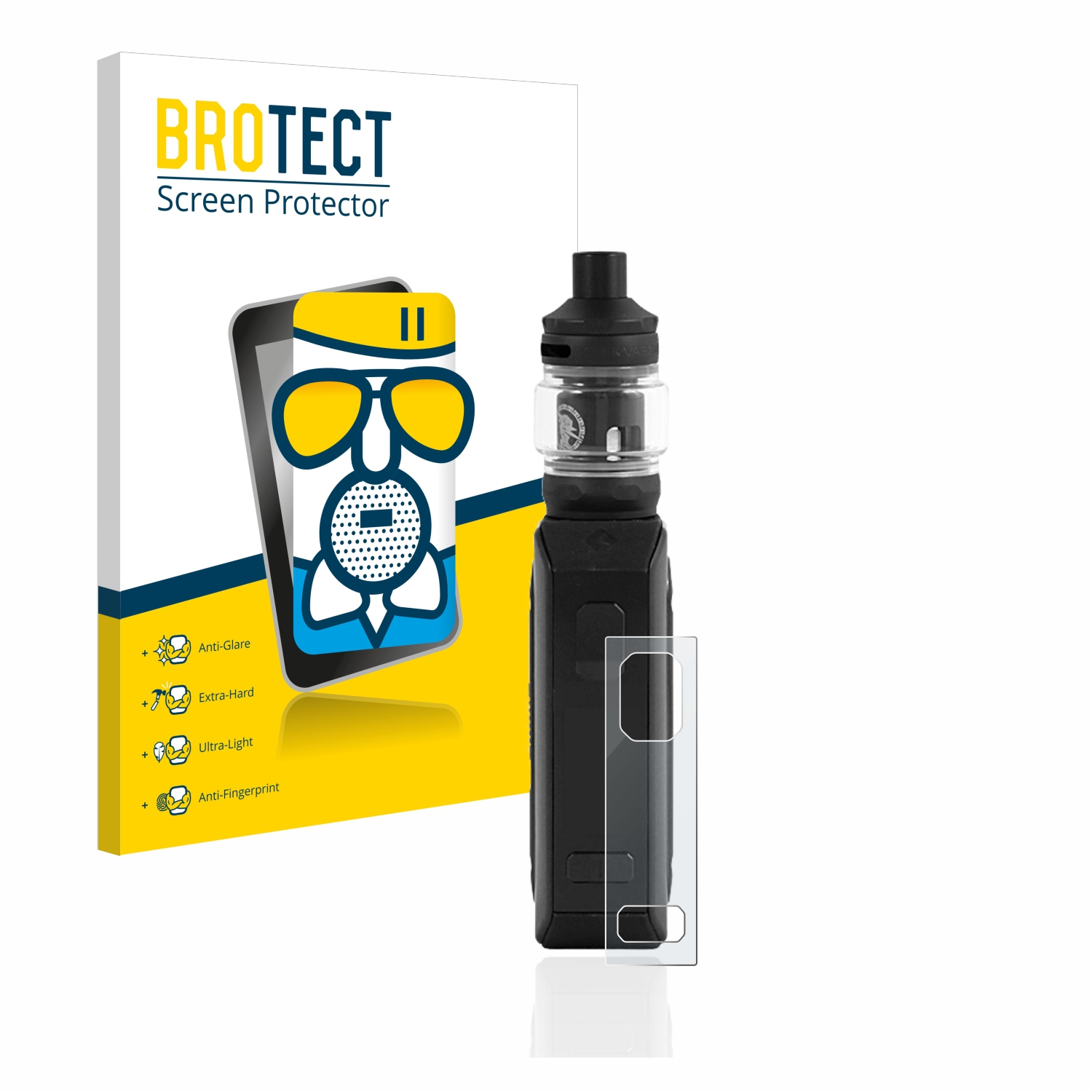 Aegis GeekVape M100) Schutzfolie(für Airglass Mini matte 2 BROTECT