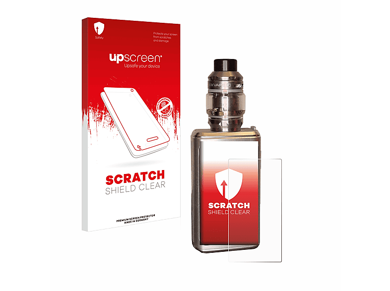 Schutzfolie(für klare GeekVape Z200) Kratzschutz UPSCREEN