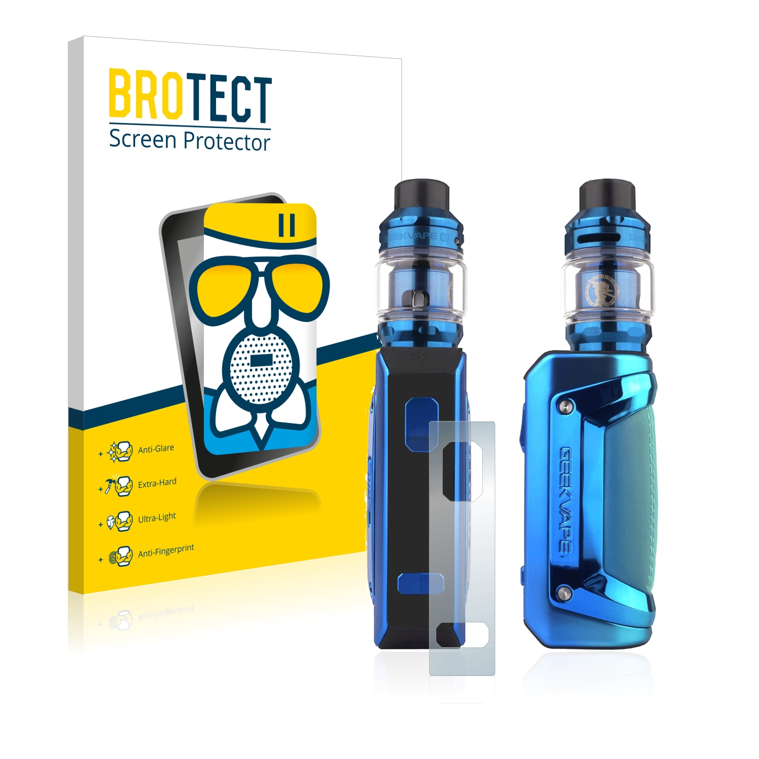 Aegis matte Solo 2) Schutzfolie(für BROTECT GeekVape Airglass