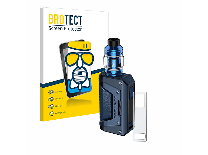 L200) Schutzfolie(für GeekVape Legend Airglass 2 Aegis BROTECT matte