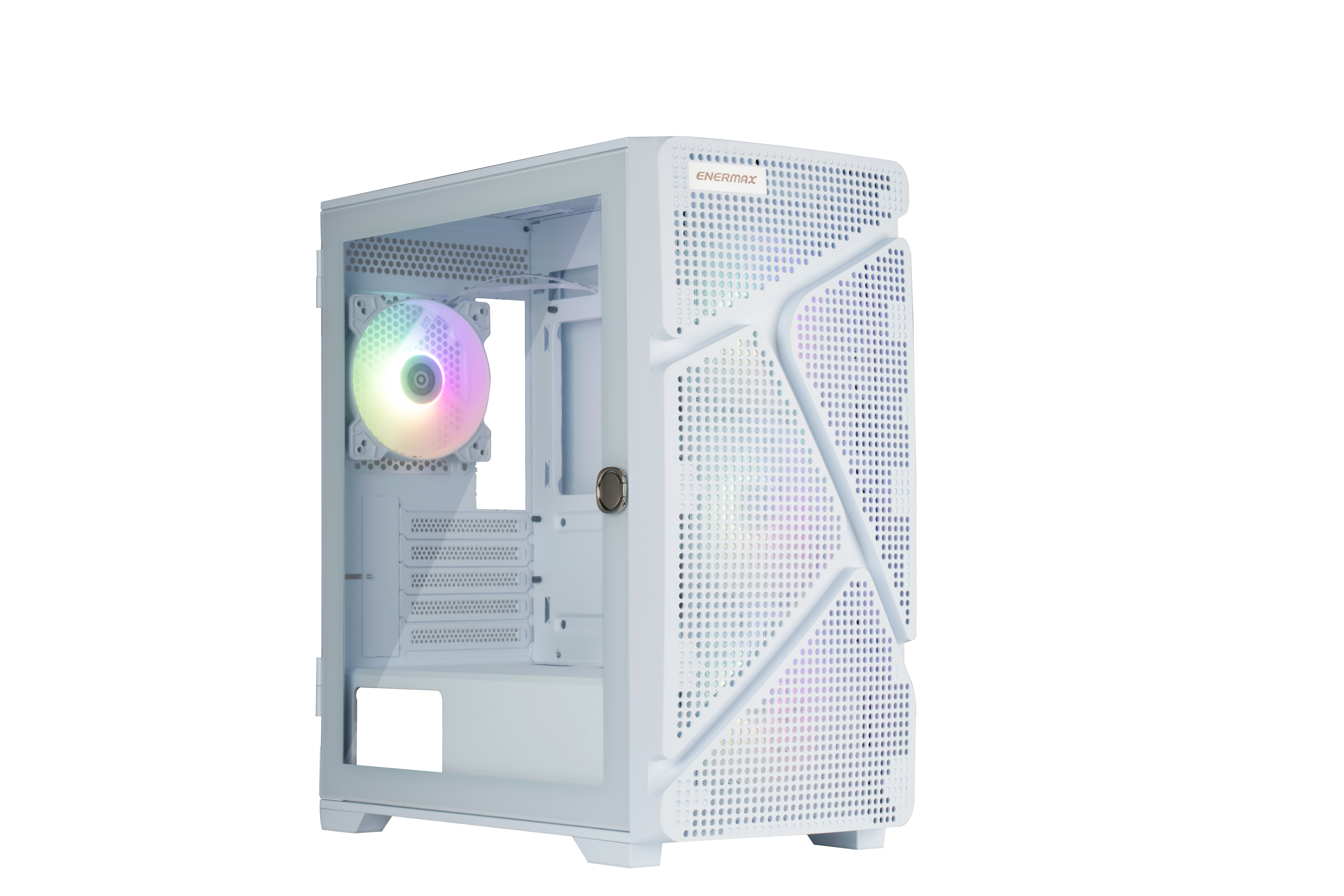 PC MarbleShell Weiß ENERMAX Gaming Cases, White MS31