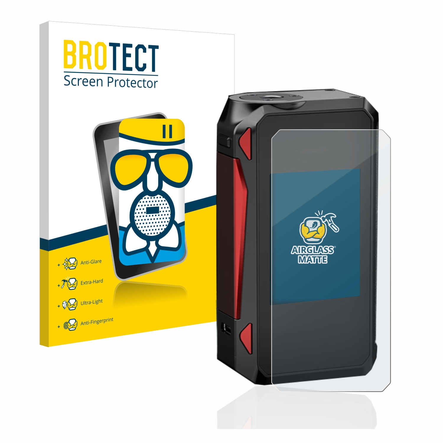 Airglass BROTECT G-Priv matte Schutzfolie(für 4) Smok