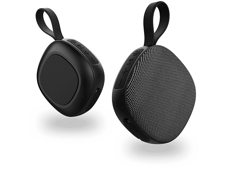 SHAOKE Bluetooth-Lautsprecher Kabellos Tragbar Wasserdicht Subwoofer Plug-in Karte Magnetisch Subwoofer, Schwarz