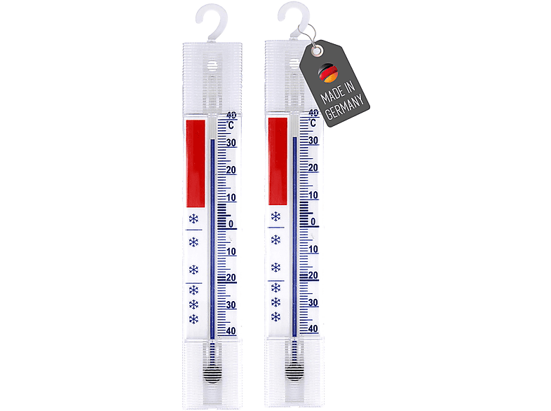 LANTELME 2 Stück Kühlschrank Thermometer