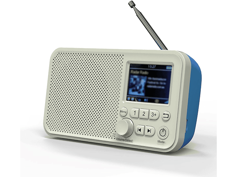 ENBAOXIN Digitalradio 2,4"Farbbildschirm mit Bluetooth und TFKarten