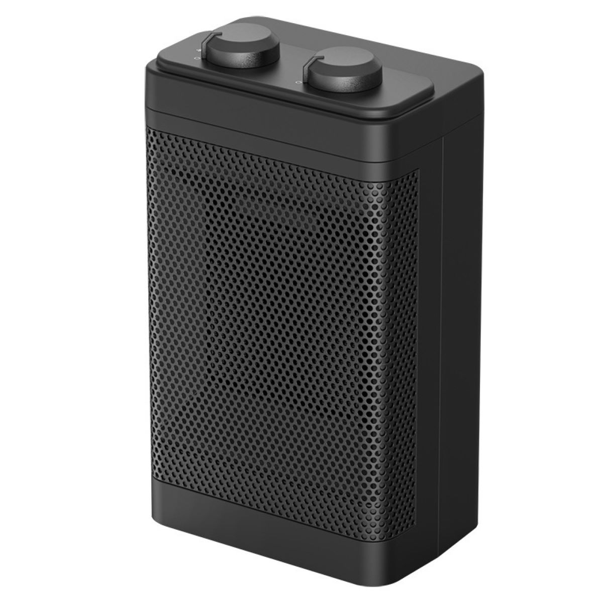 ENBAOXIN Desktop-Mini-PTC-Heizung - schnelle Wärme Heizlüfter Watt, leise, Raumgröße: mechanische m²) 50 und (1500 Steuerung