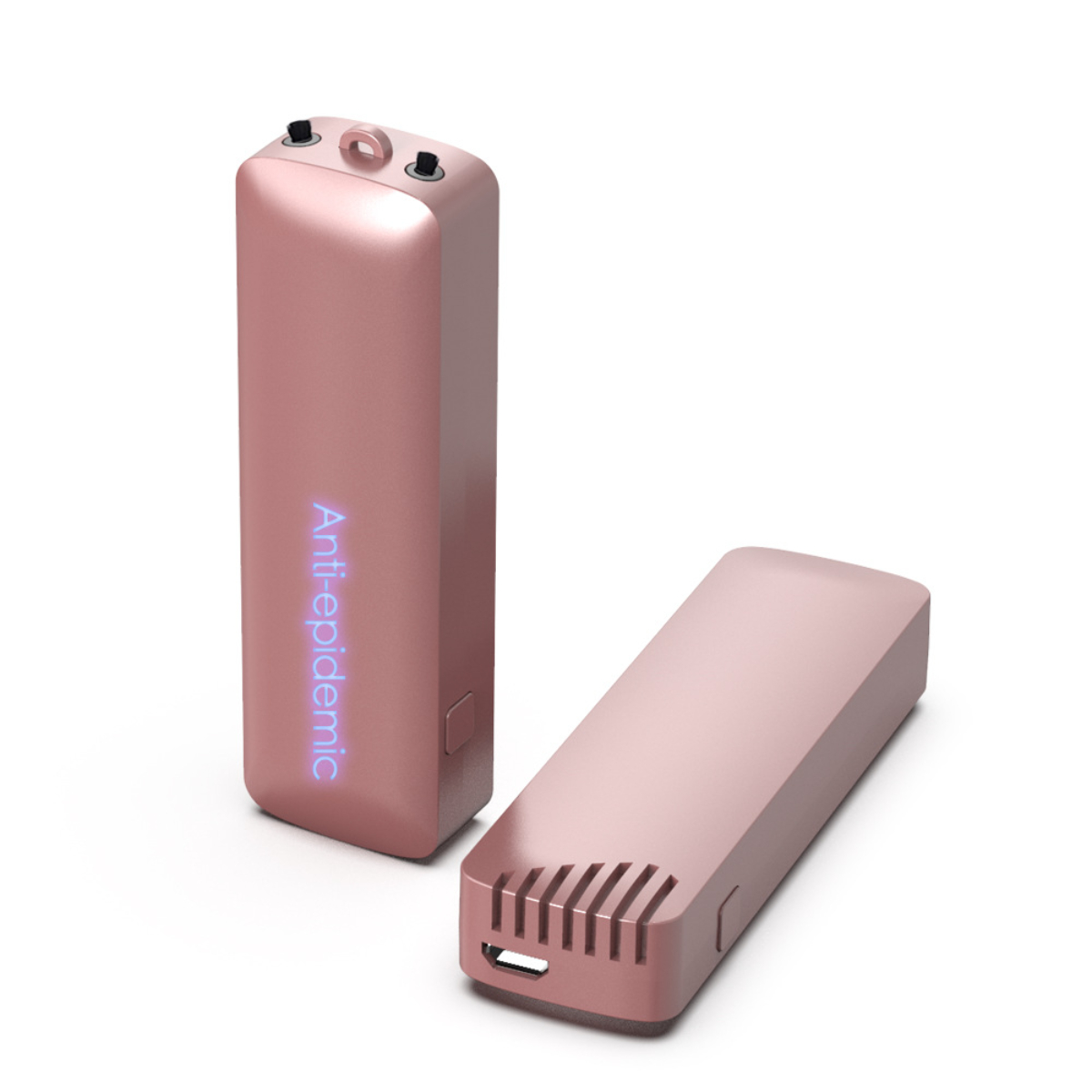 1 Watt, Bakterien Luftreiniger LACAMAX Rosa m²) und Luftreiniger Pinker Entfernt Luft, beseitigt aus tragbarer - der Gerüche (1 Raumgröße: Rauch
