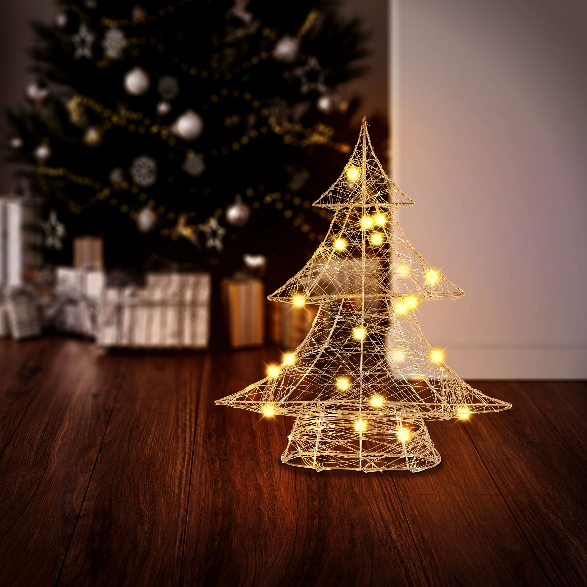 ECD-GERMANY LED Weihnachten Weihnachtsbaum Deko Baum