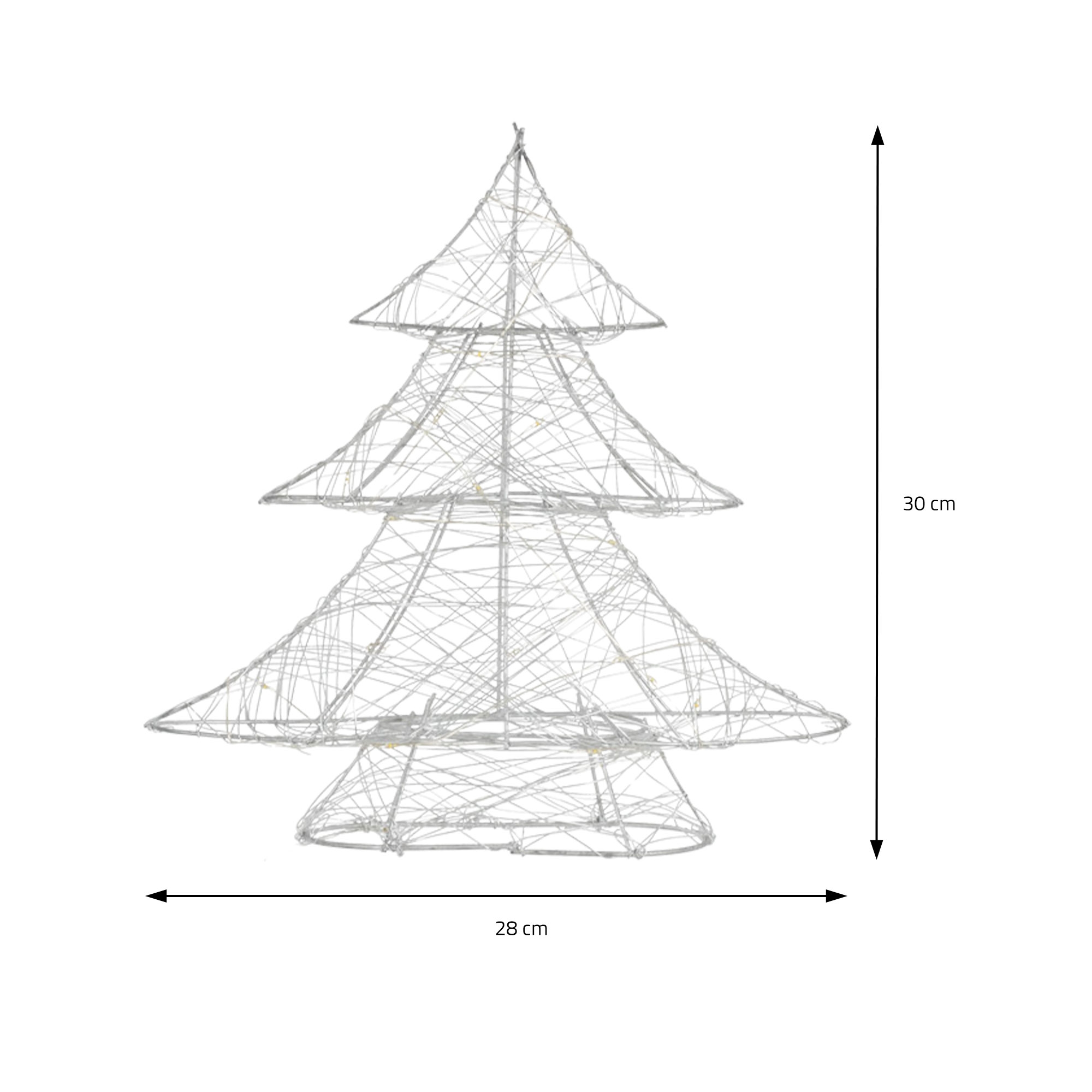 ECD-GERMANY Weihnachtsbaum Deko Weihnachtsbaum