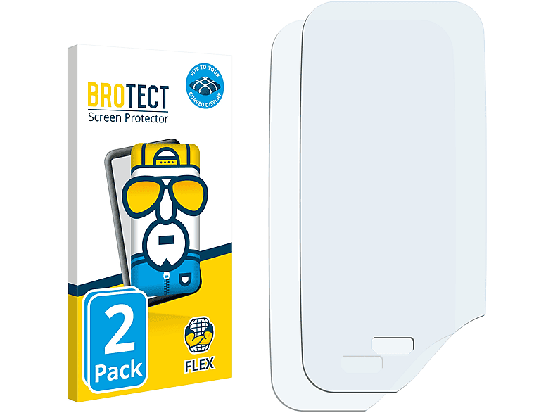 Full-Cover Smok Curved Schutzfolie(für 3D Flex 2x X-Priv) BROTECT