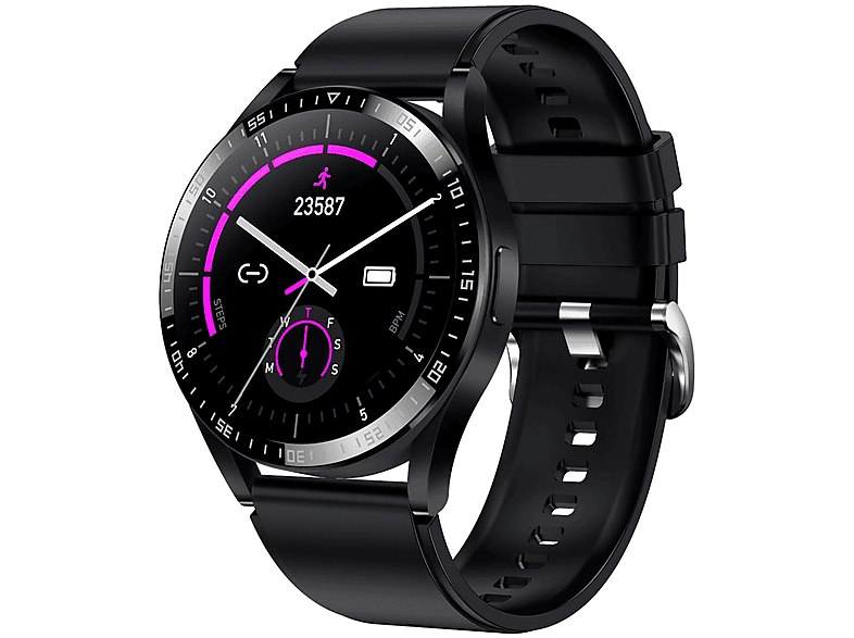 DENVER SWC-372 Smartwatch Kunststoff Kunststoff, schwarz | Weitere Smartwatches