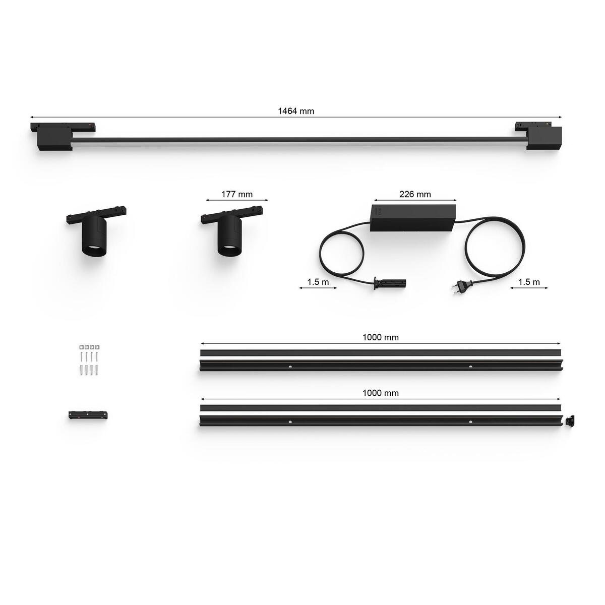 Leuchte Basis-Set Perifo SIGNIFY RGBW