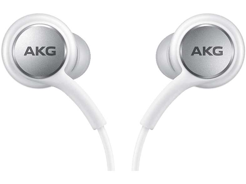 SAMSUNG Samsung Kopfhörer AKG TYP-C Weiß Galaxy Kopfhörer In-Ear Weiß S20 Headset S23 S22 S21 In-ear Ultra