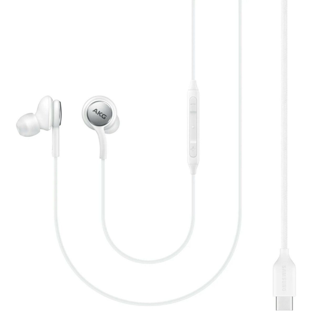 SAMSUNG Samsung Ultra, S22 Weiß TYP-C In-Ear S21 Headset In-ear Galaxy Kopfhörer S20 Kopfhörer S23 Weiß AKG