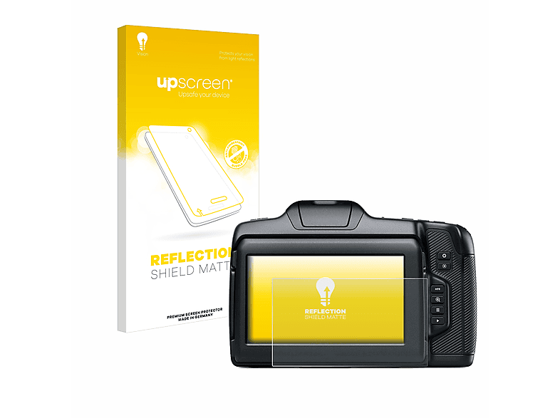 matte 6K Schutzfolie(für Cinema G2) Blackmagic Camera Pocket entspiegelt UPSCREEN