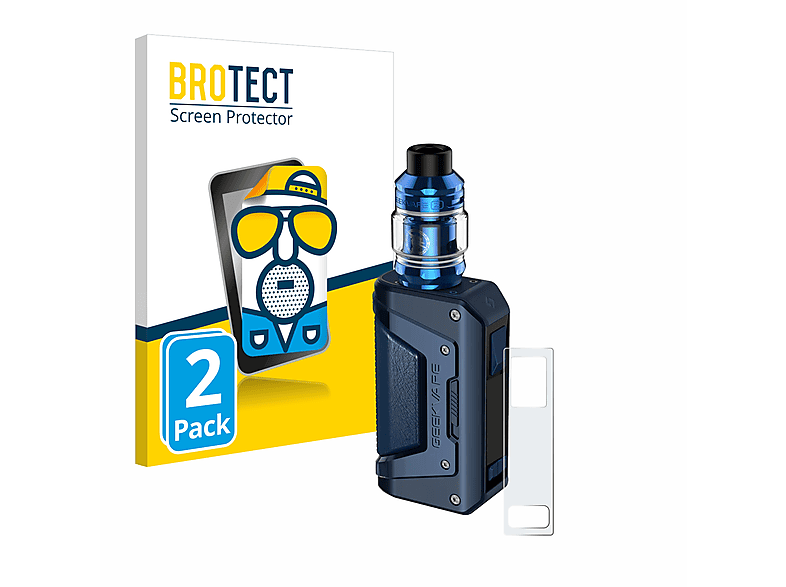 BROTECT 2x matte Schutzfolie(für GeekVape Aegis Legend 2 L200)