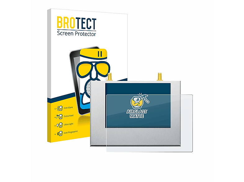 matte BROTECT Plus4) NanoRFE NanoVNA Airglass Schutzfolie(für V2