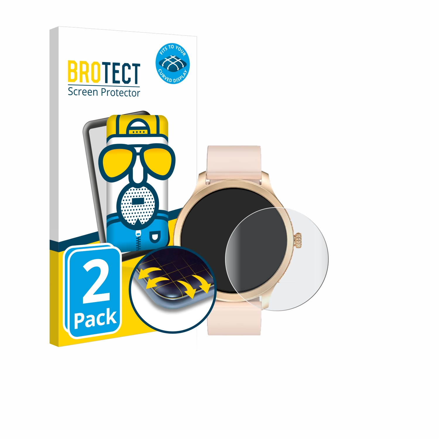 BROTECT Flex matt Schutzfolie(für Tensky Full-Cover 3D 1.32\