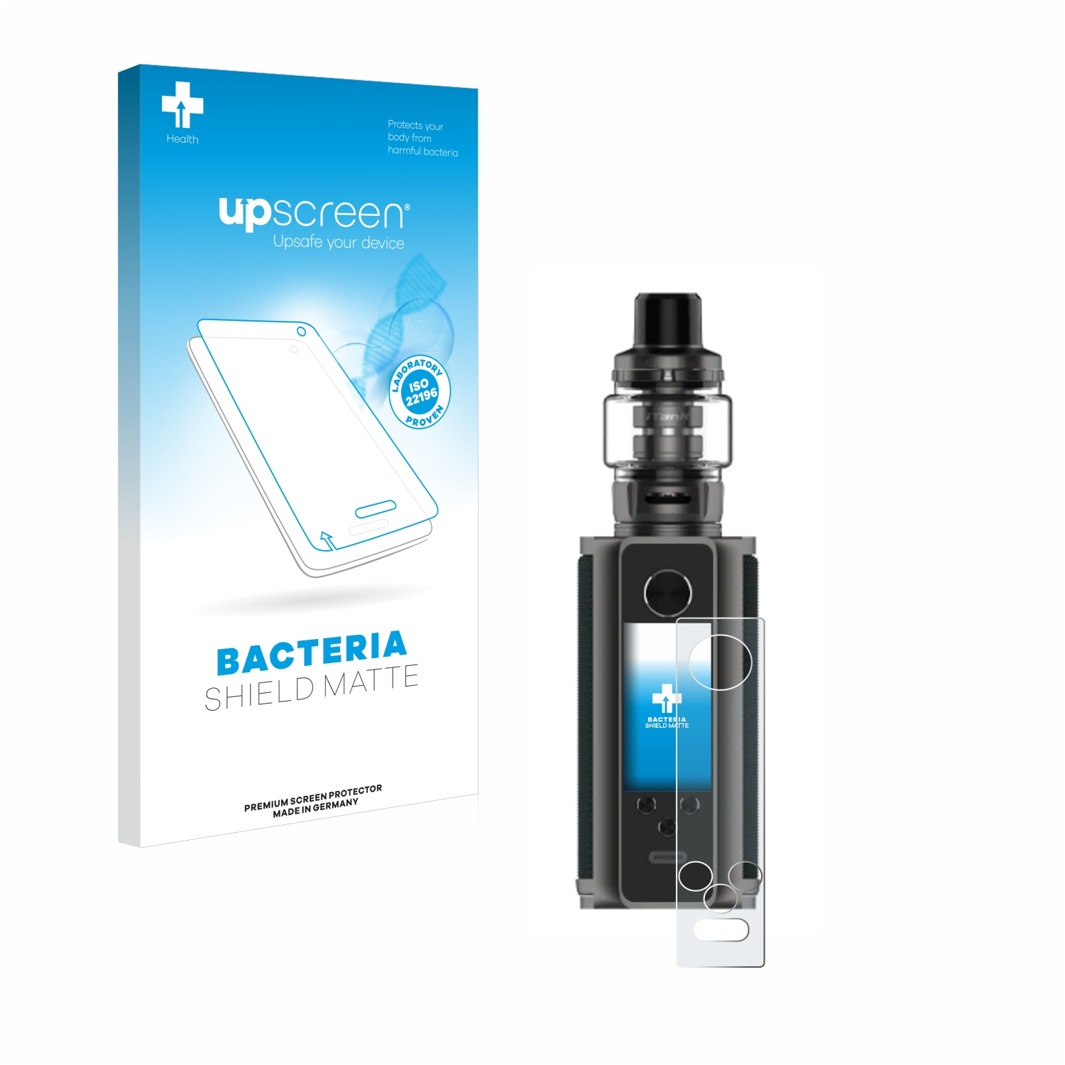 UPSCREEN antibakteriell entspiegelt matte Mod) 200 Schutzfolie(für Vaporesso Target