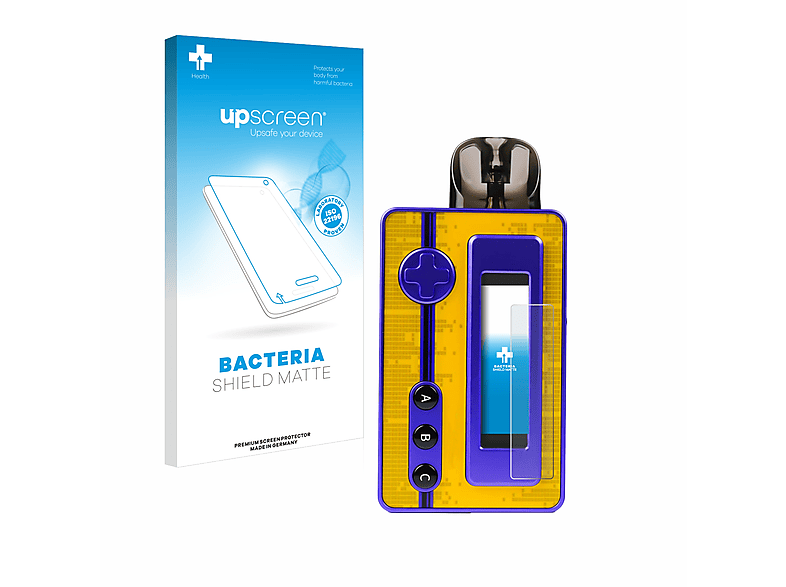 UPSCREEN antibakteriell matte Schutzfolie(für Lost Ursa Vape Pocket) entspiegelt