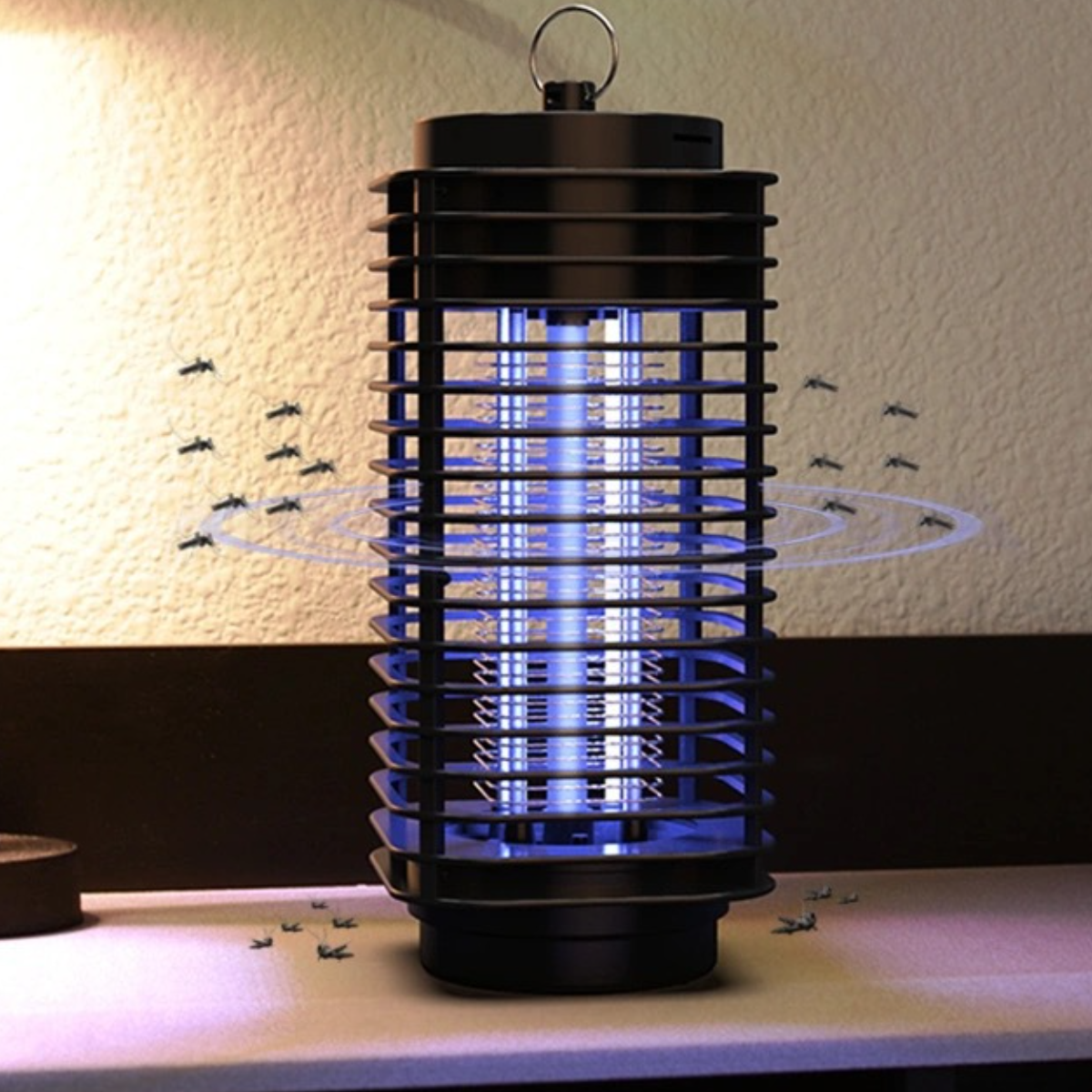 Mückenvernichter, Insektenvernichter Photokatalysierter UWOT geräuscharm&energiesparend Mückenvernichtungslampe: Schwarze