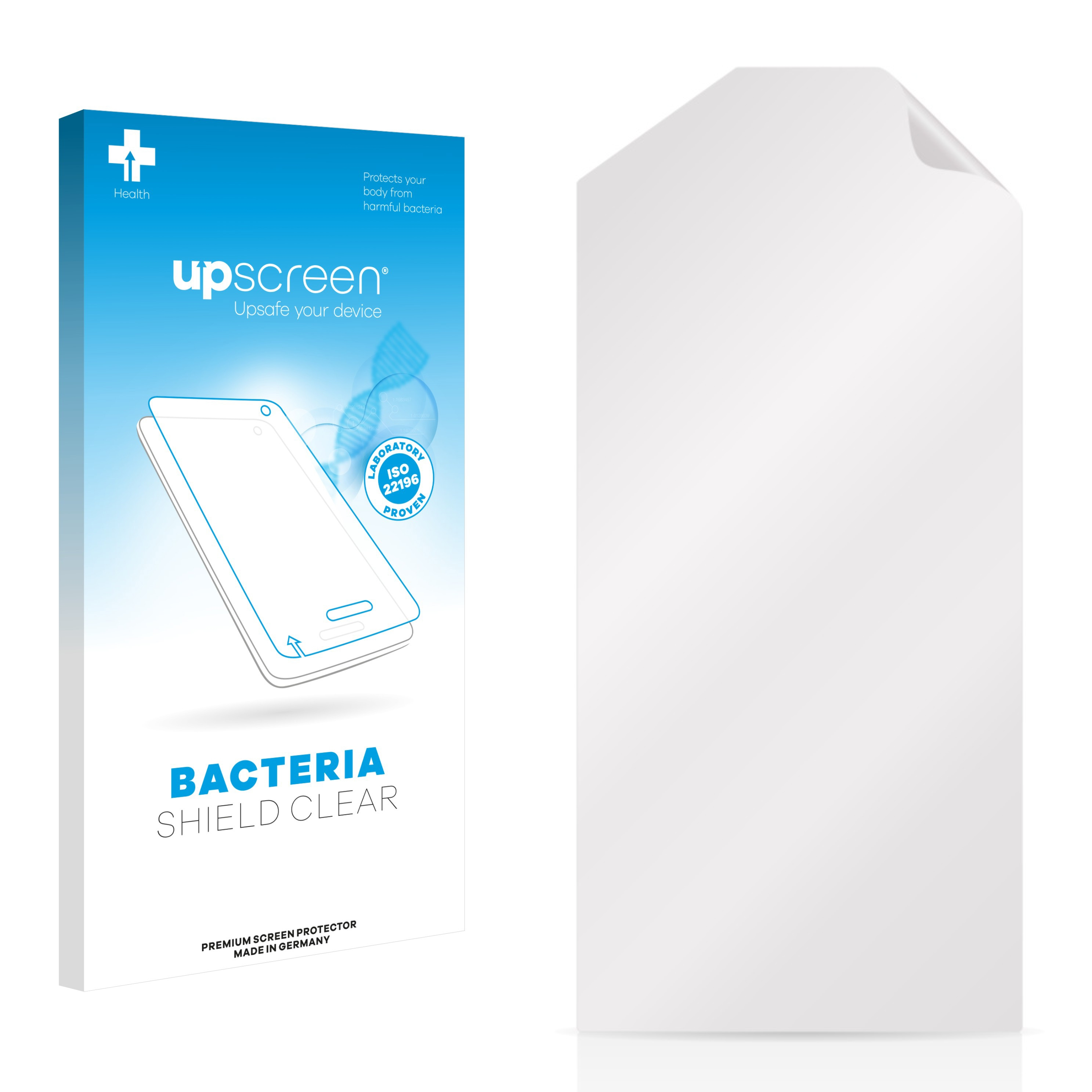 UPSCREEN P3) Smok klare antibakteriell Schutzfolie(für Mag