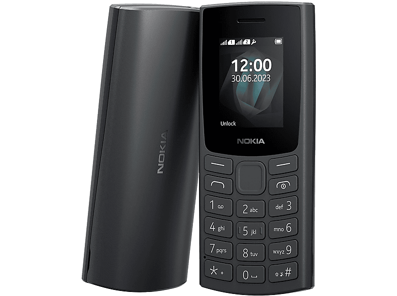 NOKIA 105 2023 CHARCOAL Mobiltelefon, Charcoal