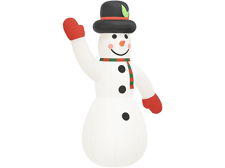 345281 Aufblasbarer Schneemann VIDAXL