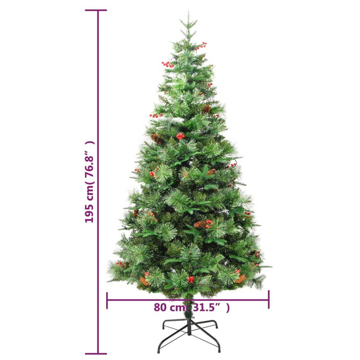 VIDAXL Weihnachtsbaum 3094557